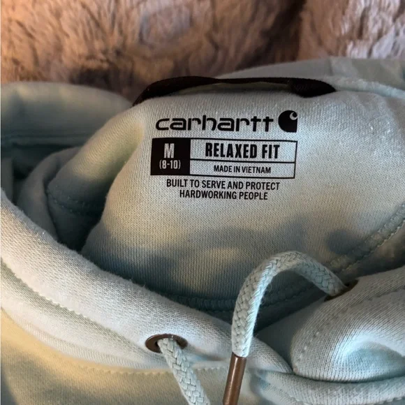 Ladies Carhartt Hooded Sweatbshirt - Picture 3 of 4